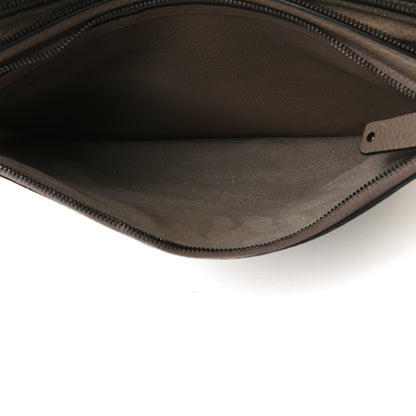 Valentino Garavani Pebbled Calfskin Rockstud Strap Clutch Poudre 7 of 12