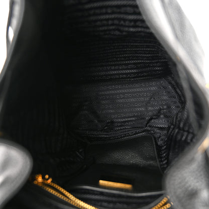 Prada Vitello Daino Backpack Black 5 of 10