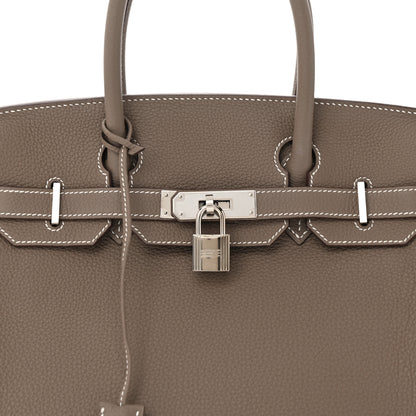 Hermes Togo Birkin 30 Etoupe 7 of 11