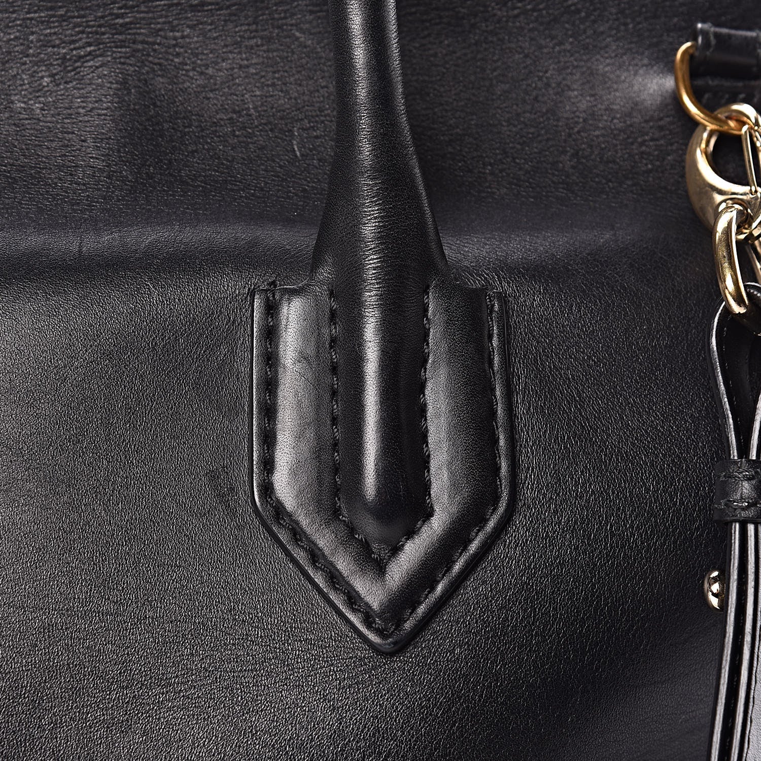 Versace Calfskin Large Palazzo Empire Bag Black 29 of 40