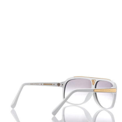 Louis Vuitton Evidence Sunglasses Z0351E White 4 of 7