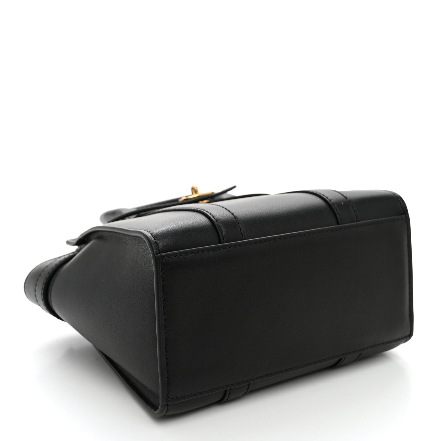 Mulberry Silky Calfskin Micro Bayswater Zip Tote Black 4 of 9