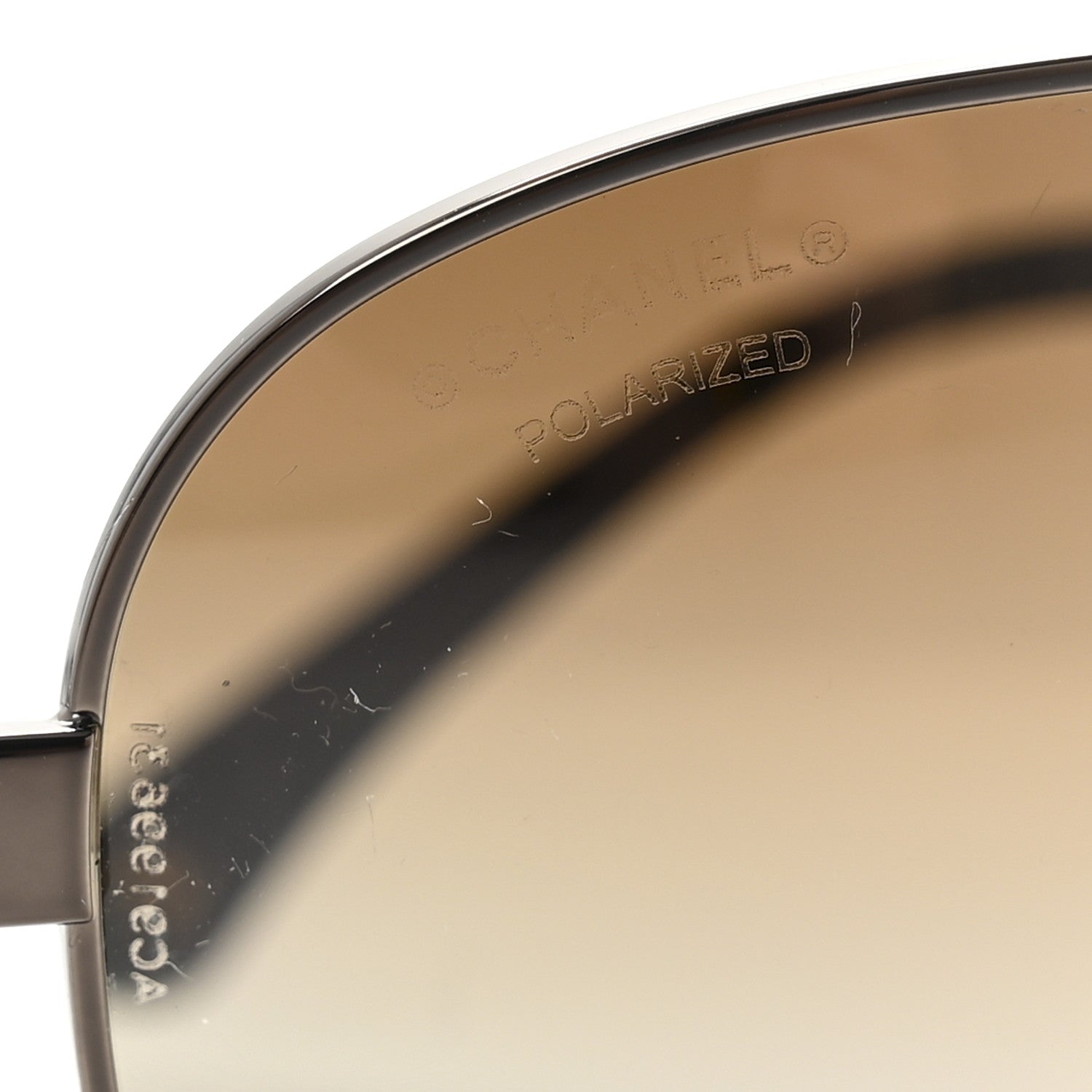 Chanel Metal Aviator Sunglasses 4179 Brown 8 of 9