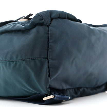 Prada Nylon Vela Small Backpack Green 8 of 16