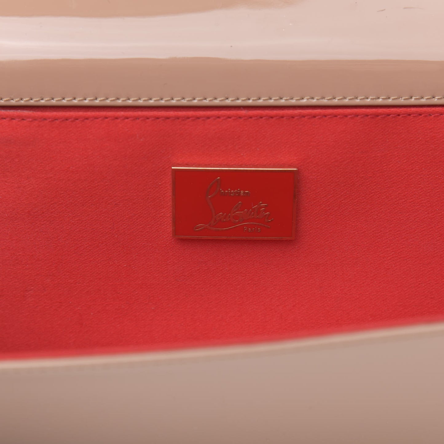 Patent Pigalle Clutch Nude