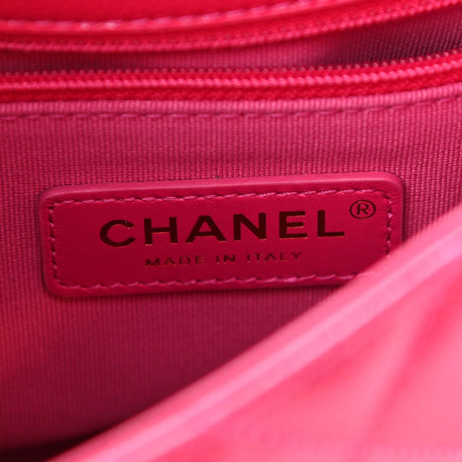 Chanel Caviar Quilted Small Twist Your Buttons Flap Fuchsia 6 of 11