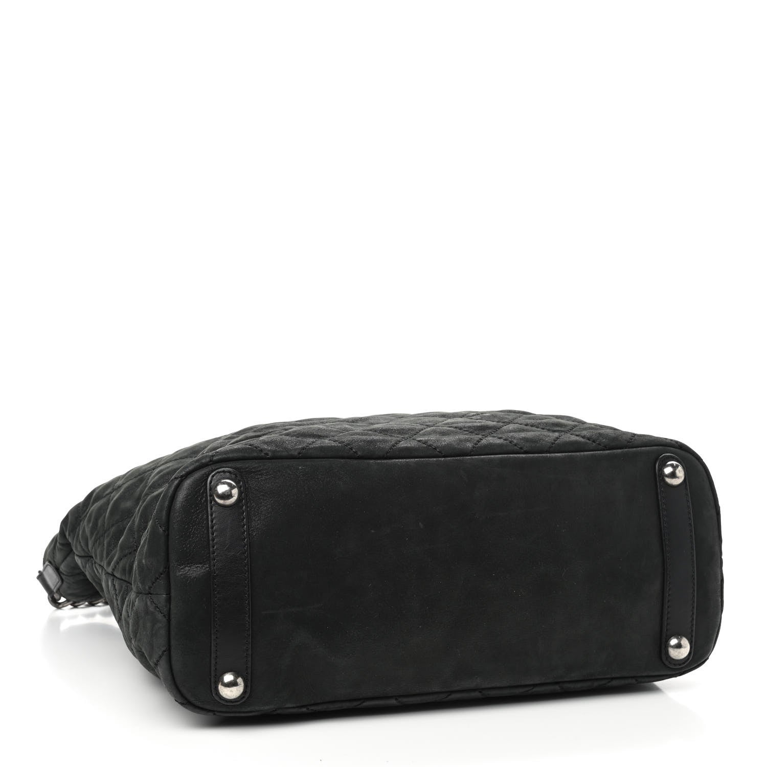 Chanel Iridescent Calfskin Quilted In The Mix Shopping Tote Black 4 of 9