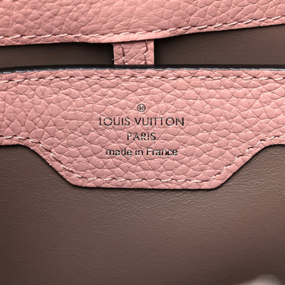 Louis Vuitton Taurillon Capucines PM Magnolia 6 of 8