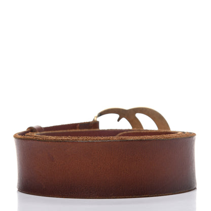 Gucci Faded Calfskin Double G 40mm Belt 95 38 Cuir 2 of 12
