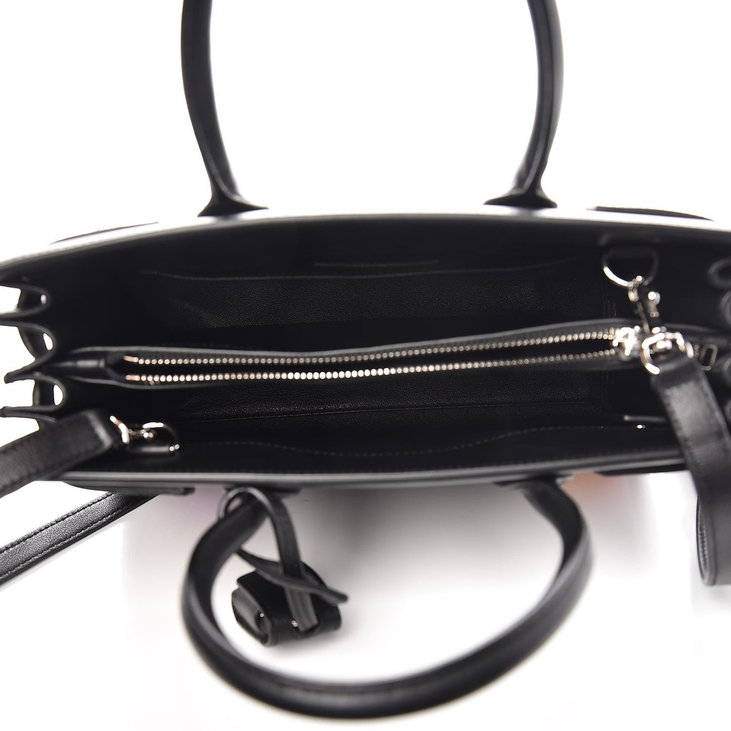 Calfskin Patchwork Baby Sac De Jour Black Multi
