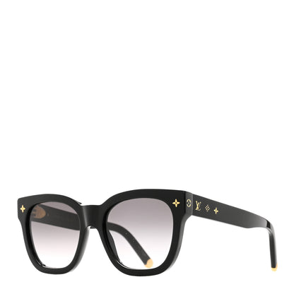 Louis Vuitton Acetate My Monogram Square Sunglasses Z1523W Black 1 of 8