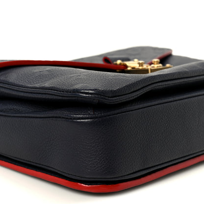 Louis Vuitton Empreinte Pochette Metis Marine Rouge 12 of 15