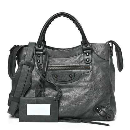 Balenciaga Agneau Classic Hardware Velo Anthracite 2 of 14