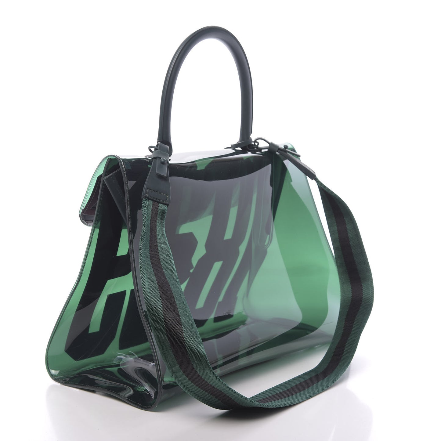 PVC The Hero 1829 Brillant Satchel Vert