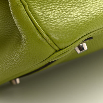 Hermes Togo Birkin 35 Vert Anis 15 of 15