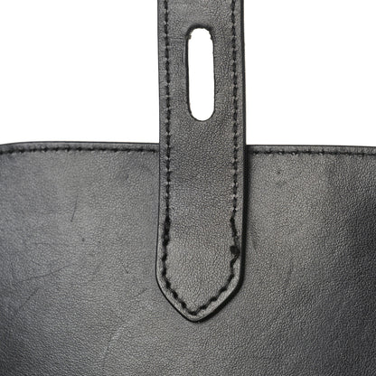 Tom Ford Calfskin Woven T-Twist Crossbody Black 10 of 10