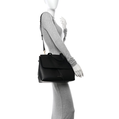 Mansur Gavriel Calfskin Lady Bag Black Flamma 2 of 15