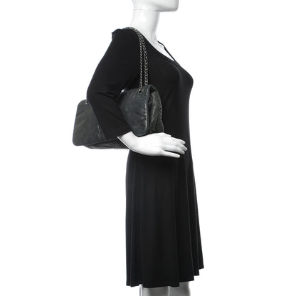 Chanel Iridescent Calfskin Glint Flap Grey 3 of 10