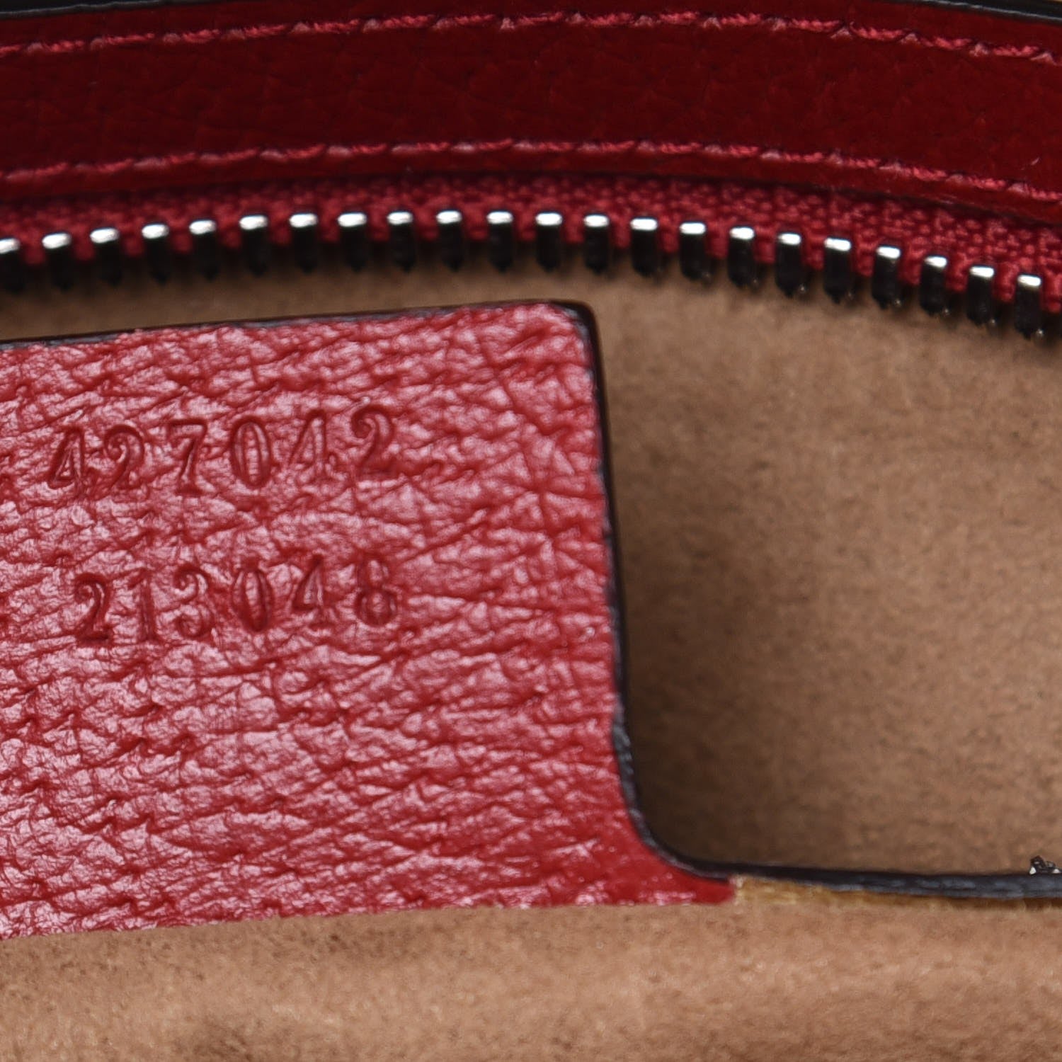 Gucci GG Supreme Monogram Tian Web Small Day Backpack Beige Multicolor Red 7 of 8