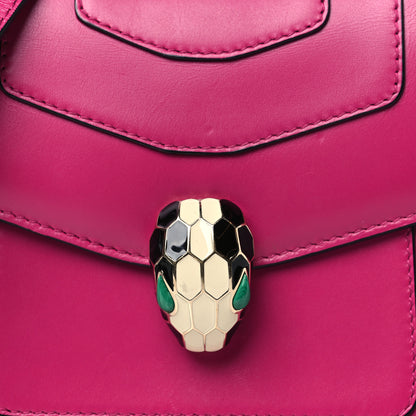 Bulgari Calfskin Serpenti Forever Top Handle Pink 8 of 10