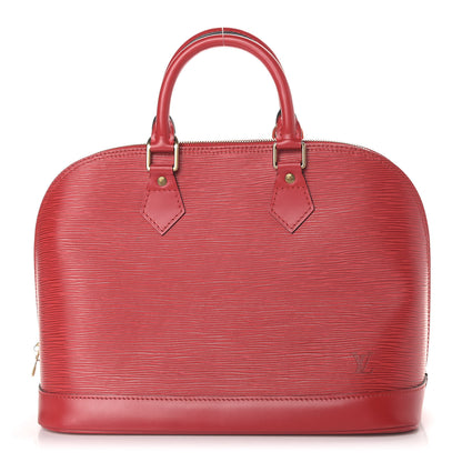 Louis Vuitton Epi Alma PM Castillan Red 1 of 9