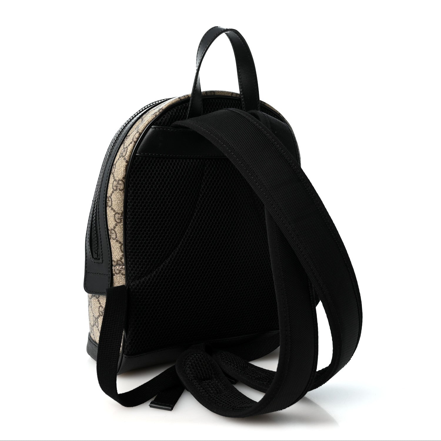 Gucci GG Supreme Monogram Small Eden Day Backpack Black 2 of 9