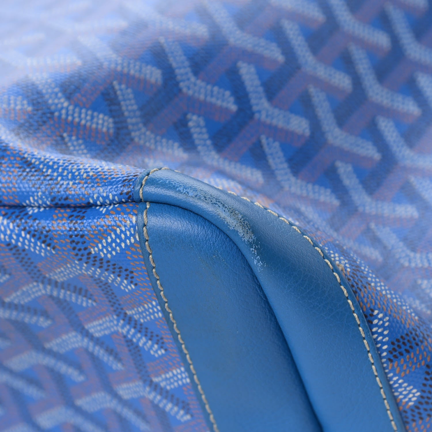 Goyard Goyardine Artois MM Blue 11 of 17