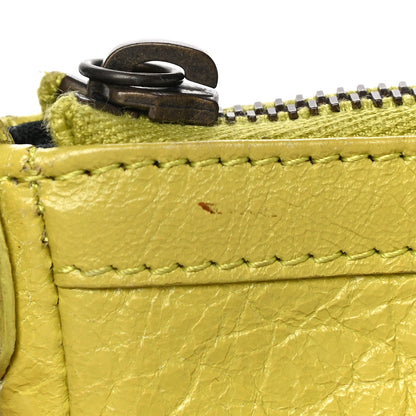 Balenciaga Agneau Classic Hardware Flat Crossbody Jaune Poussin 10 of 17