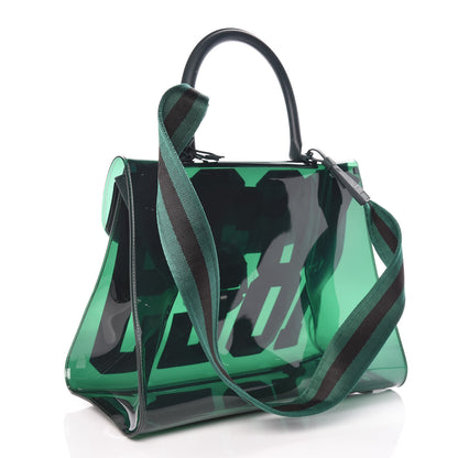 Delvaux PVC The Hero 1829 Brillant Satchel Vert 3 of 8