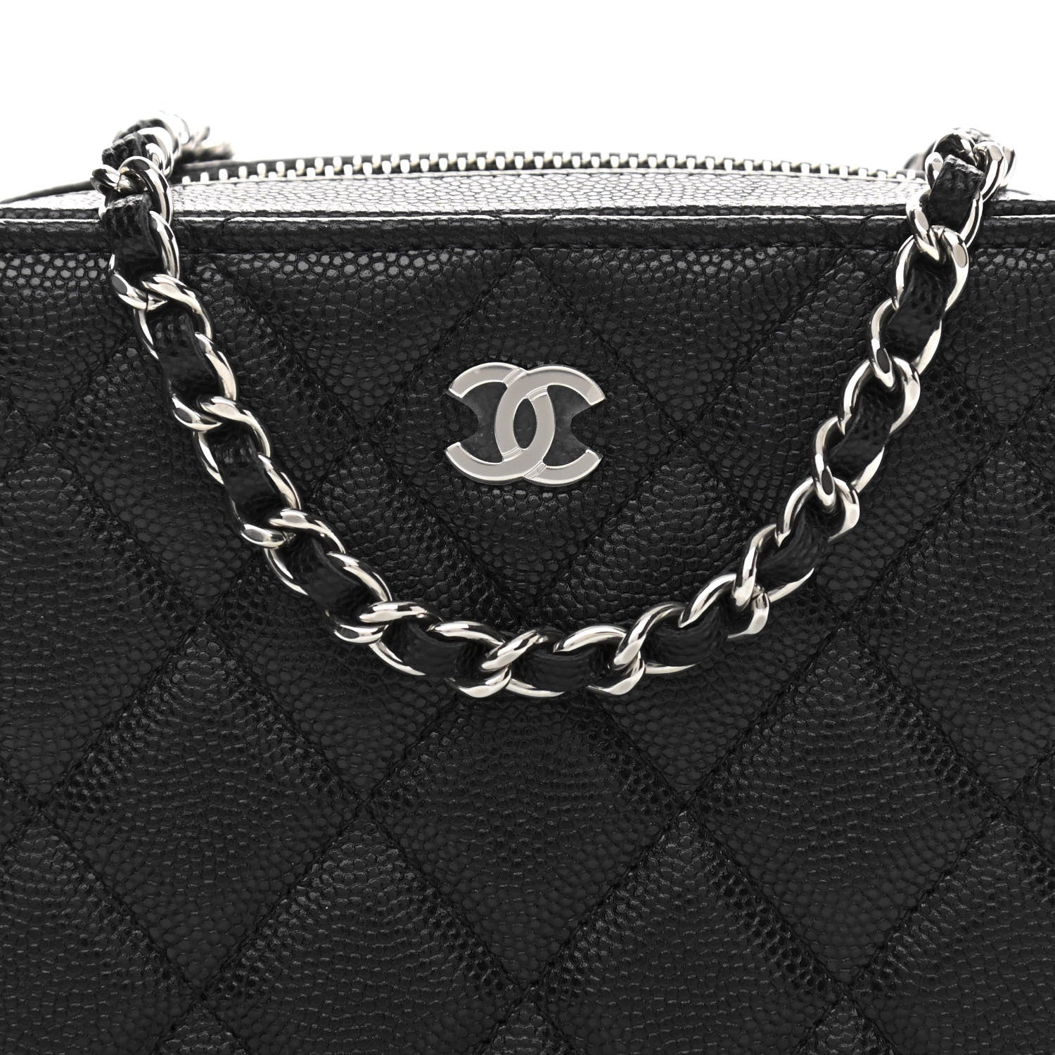 Chanel Caviar Quilted Camera Bag Black 8 of 11