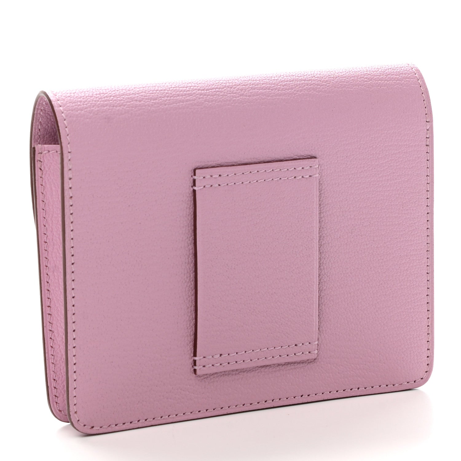 Hermes Chevre Mysore Roulis Slim Wallet Mauve Sylvestre 4 of 10