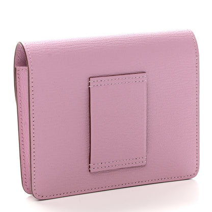 Hermes Chevre Mysore Roulis Slim Wallet Mauve Sylvestre 4 of 10