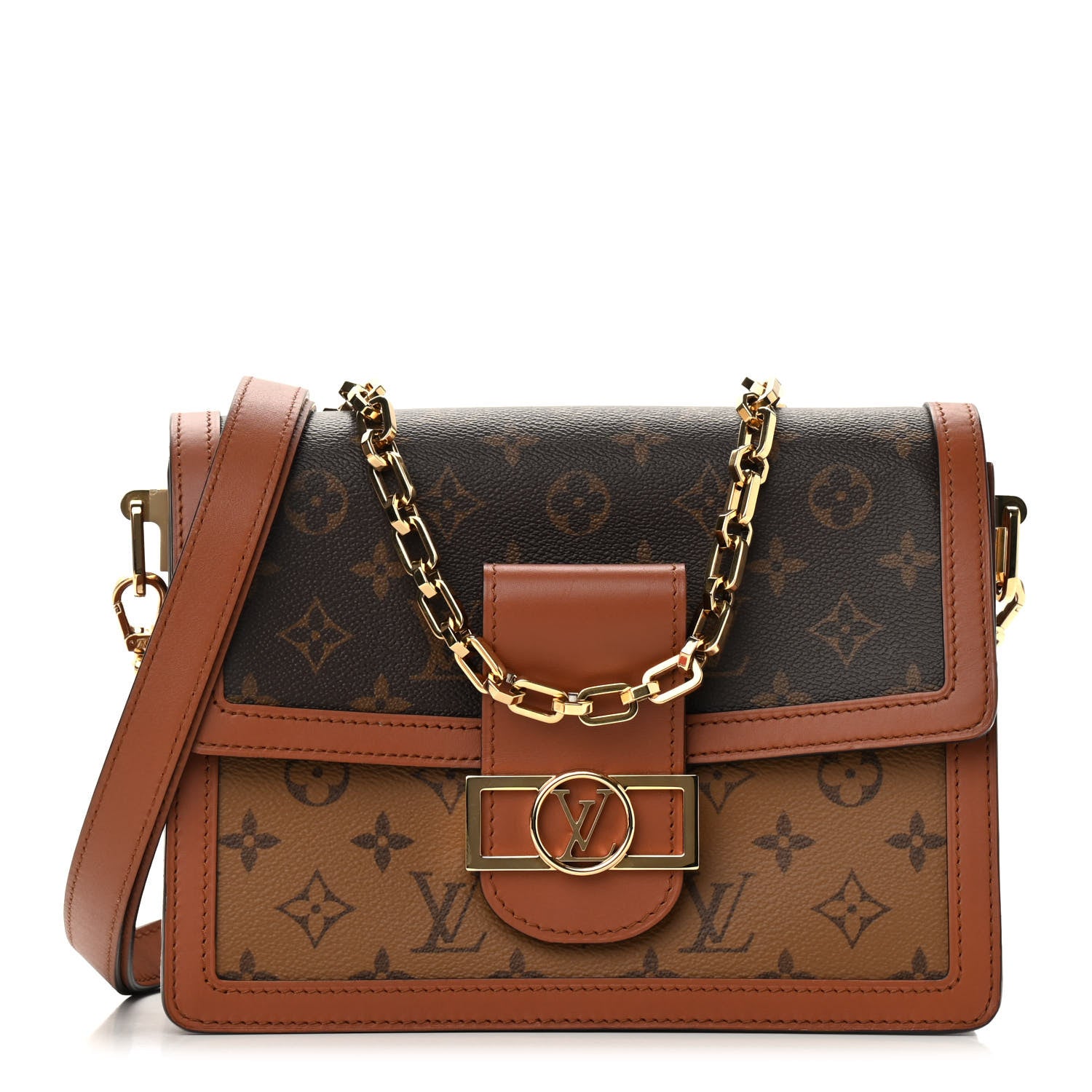 Louis Vuitton Reverse Monogram Dauphine MM 1 of 9
