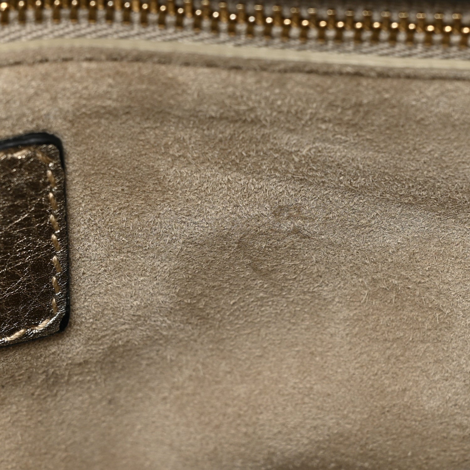 Christian Dior Metallic Grained Calfskin Cannage Medium Supple Lady Dior Gold 10 of 28