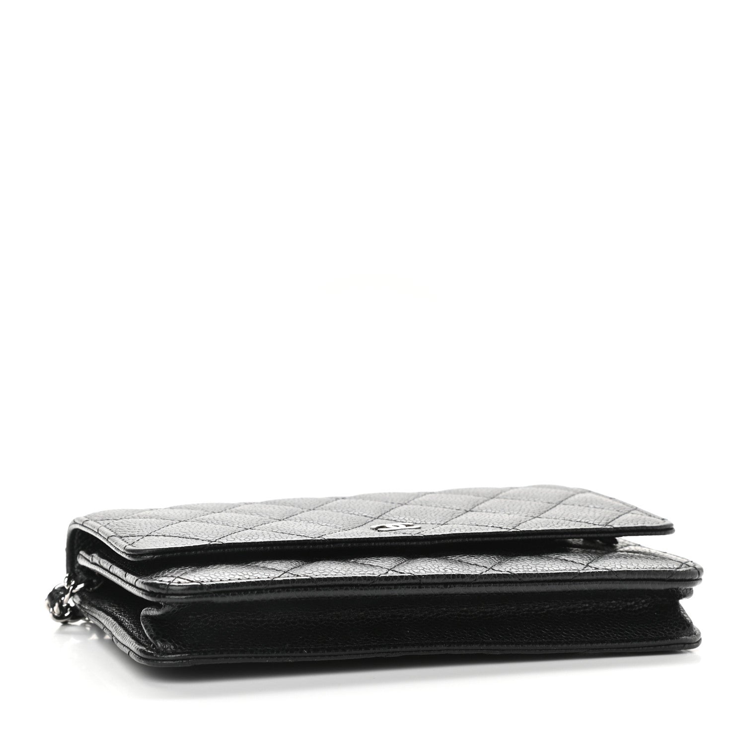 Chanel Caviar Quilted Wallet On Chain WOC Black 4 of 11