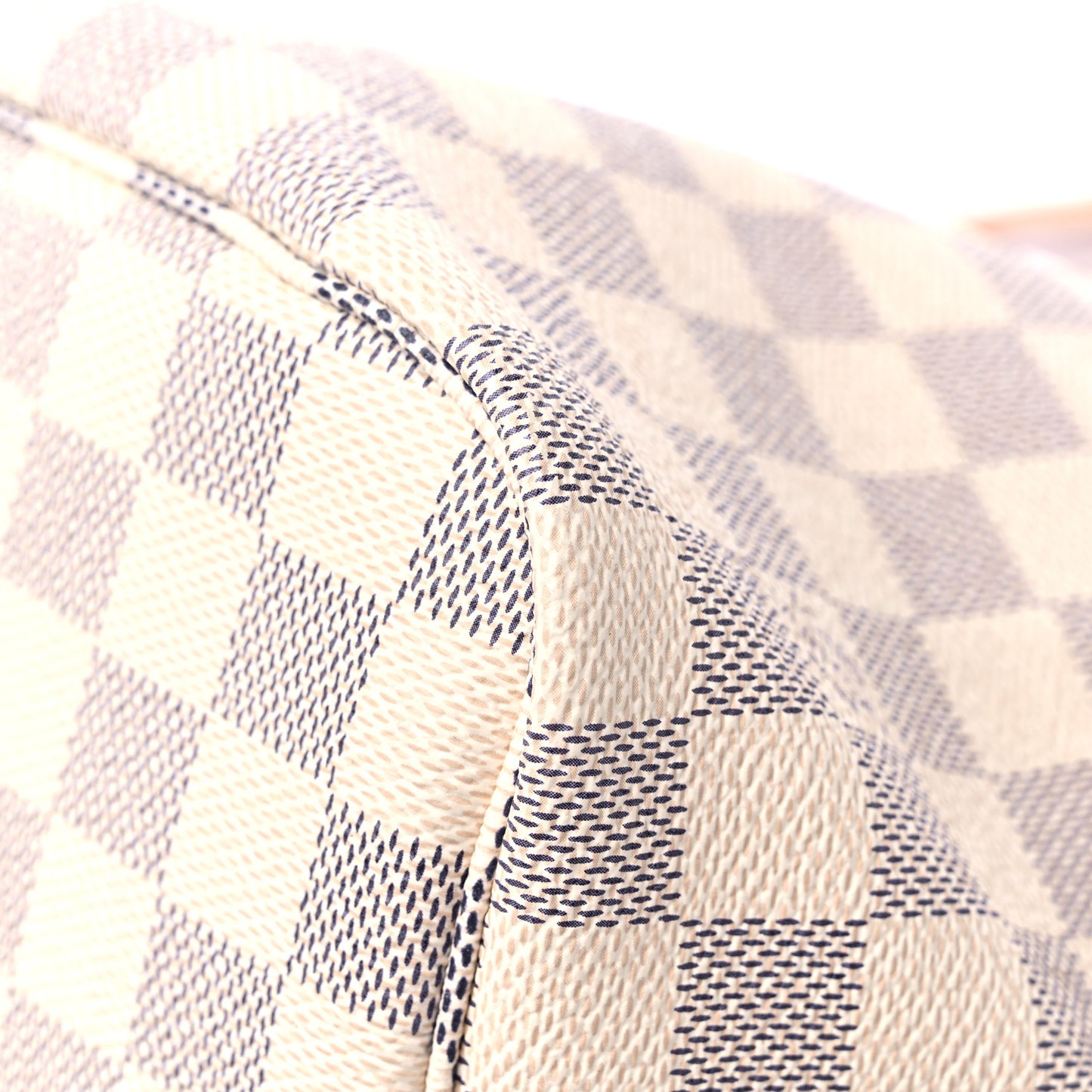 Damier Azur Neo Neverfull MM Rose Ballerine