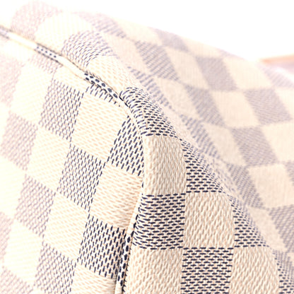 Louis Vuitton Damier Azur Neo Neverfull MM Rose Ballerine 10 of 18