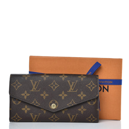 Louis Vuitton Monogram Sarah Wallet NM Rose Ballerine 7 of 7
