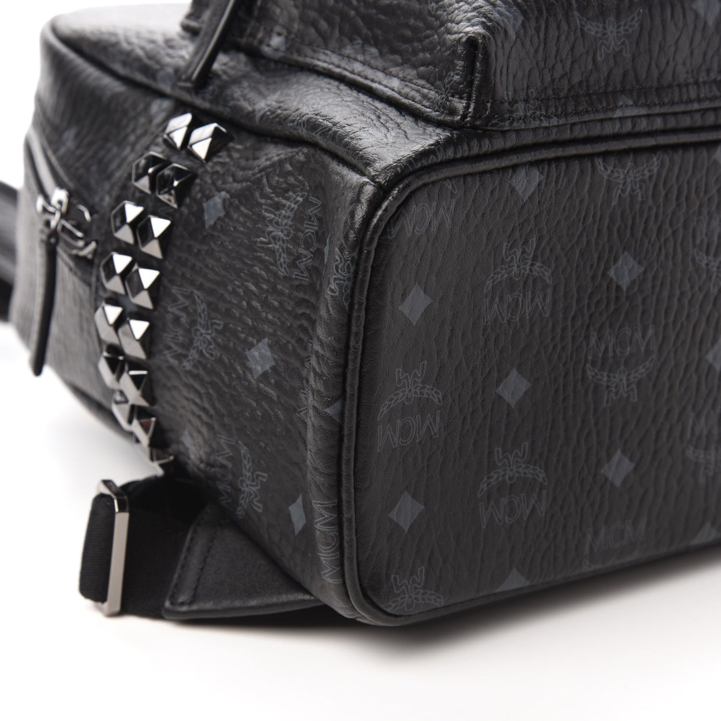 Visetos Small Side Stud Stark Backpack Black