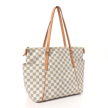 Louis Vuitton Damier Azur Totally MM 3 of 9