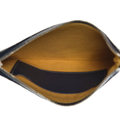 Goyard Goyardine Mini Senat Pochette Navy 5 of 7