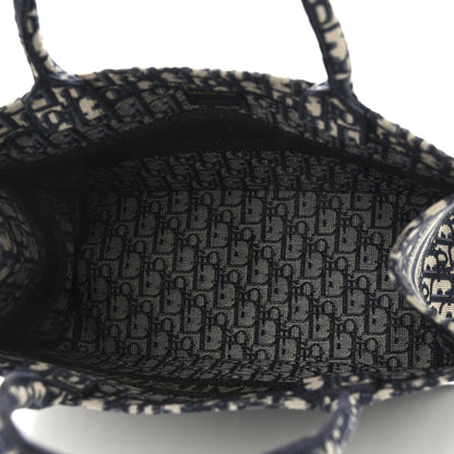 Christian Dior Oblique Medium Book Tote Blue Multicolor 5 of 14