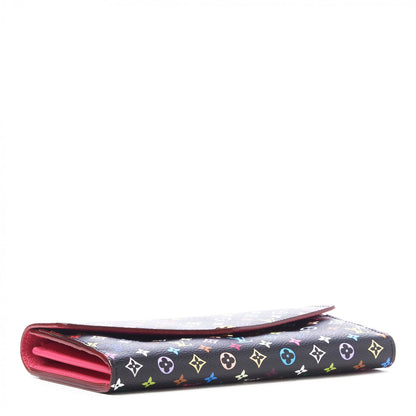 Louis Vuitton Monogram Multicolor Sarah Wallet NM Black Grenade 3 of 9