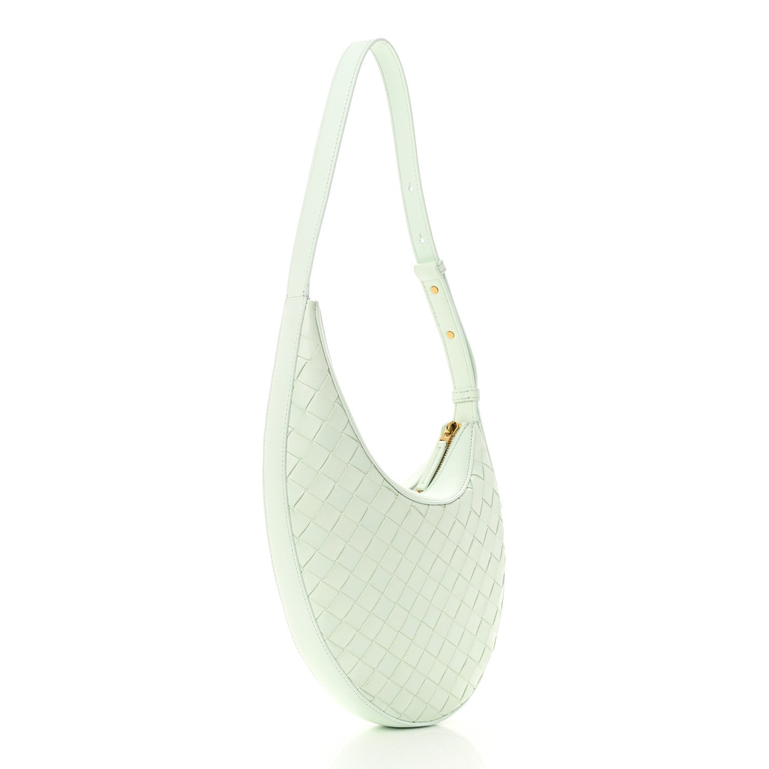 Bottega Veneta Nappa Intrecciato Small Drop Shoulder Bag Glacier 3 of 13