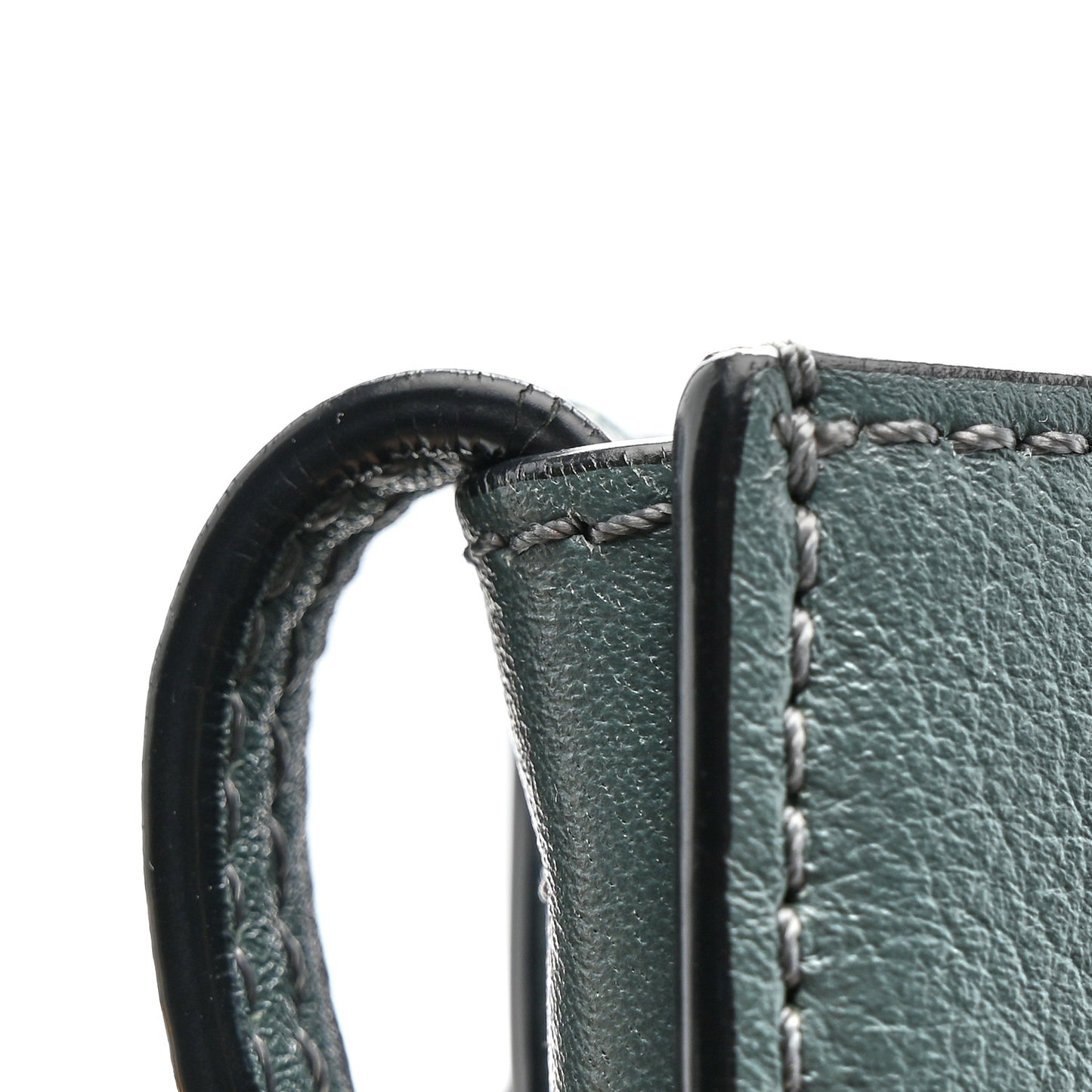 Suede Calfskin Small Faye Shoulder Bag Cloudy Blue