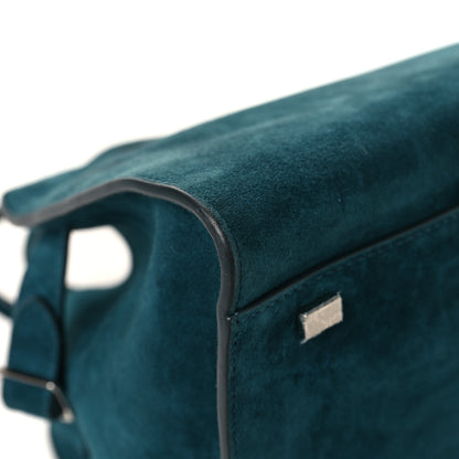 The Row Suede Soft Margaux 10 Bag Teal Green 10 of 11