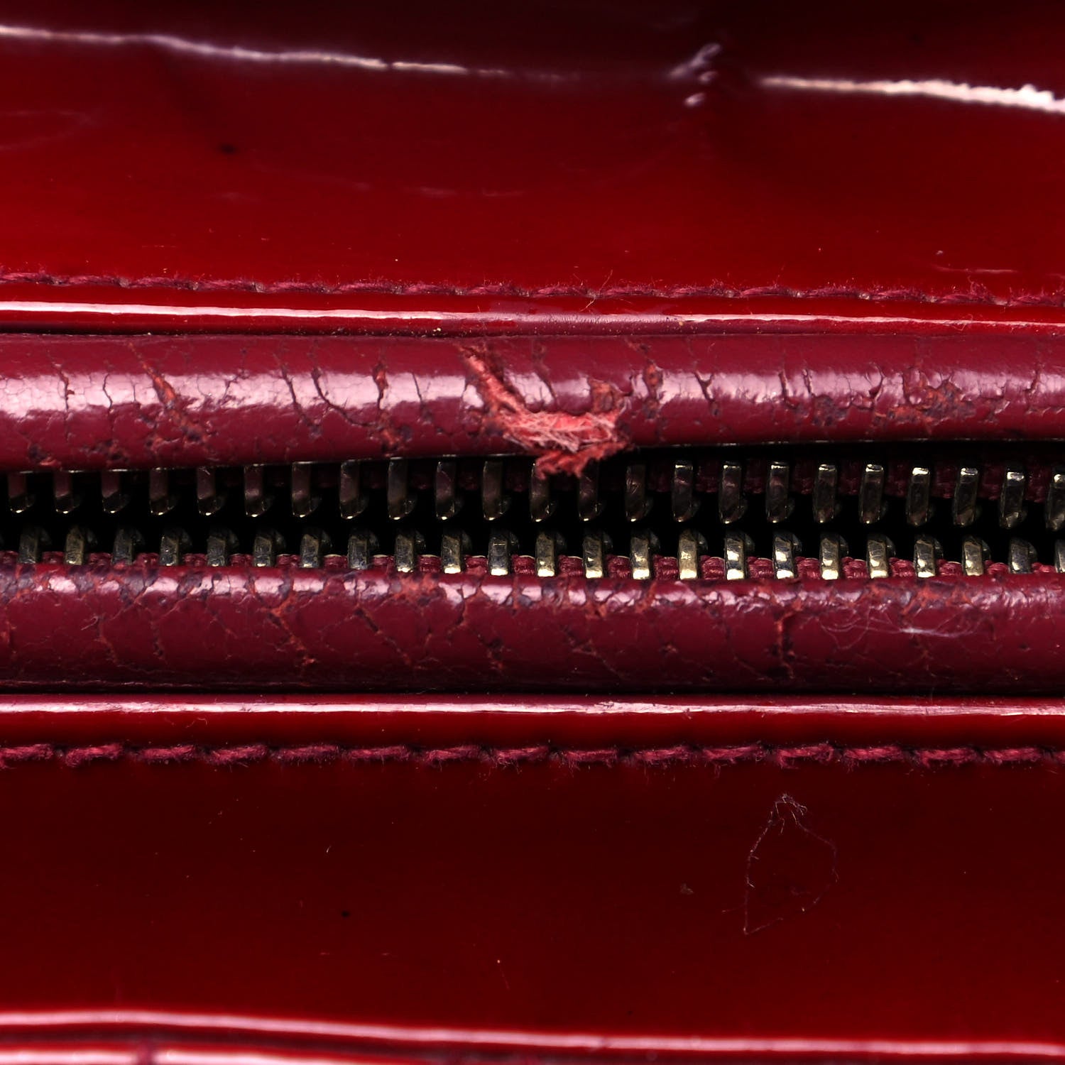 Christian Dior Patent Cannage Medium Lady Dior Red 9 of 11
