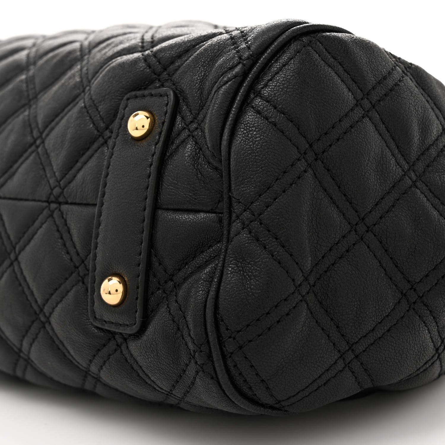 Marc Jacobs Calfskin Quilted Stam Black 9 of 9