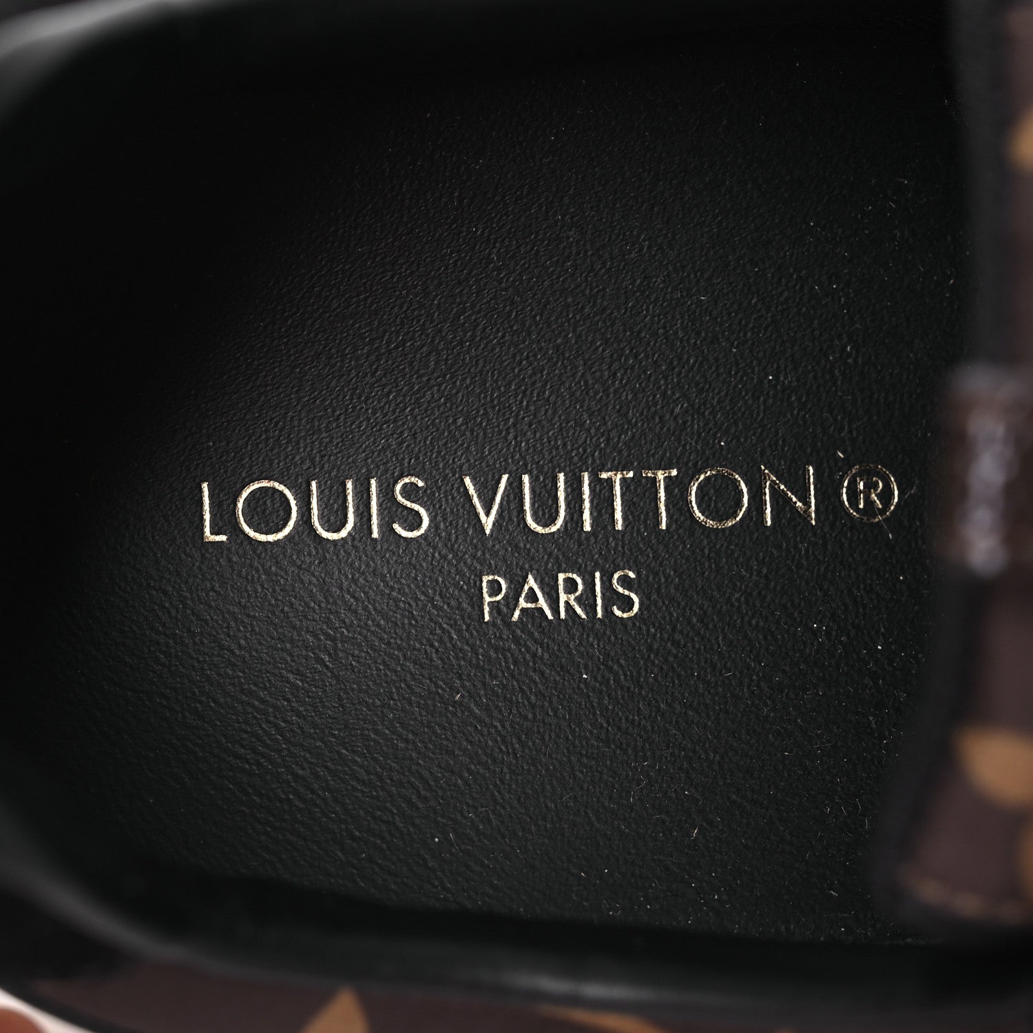 Louis Vuitton Suede Calfskin Recycled Monogram Nylon Run Away Sneakers 38 Black 8 of 11