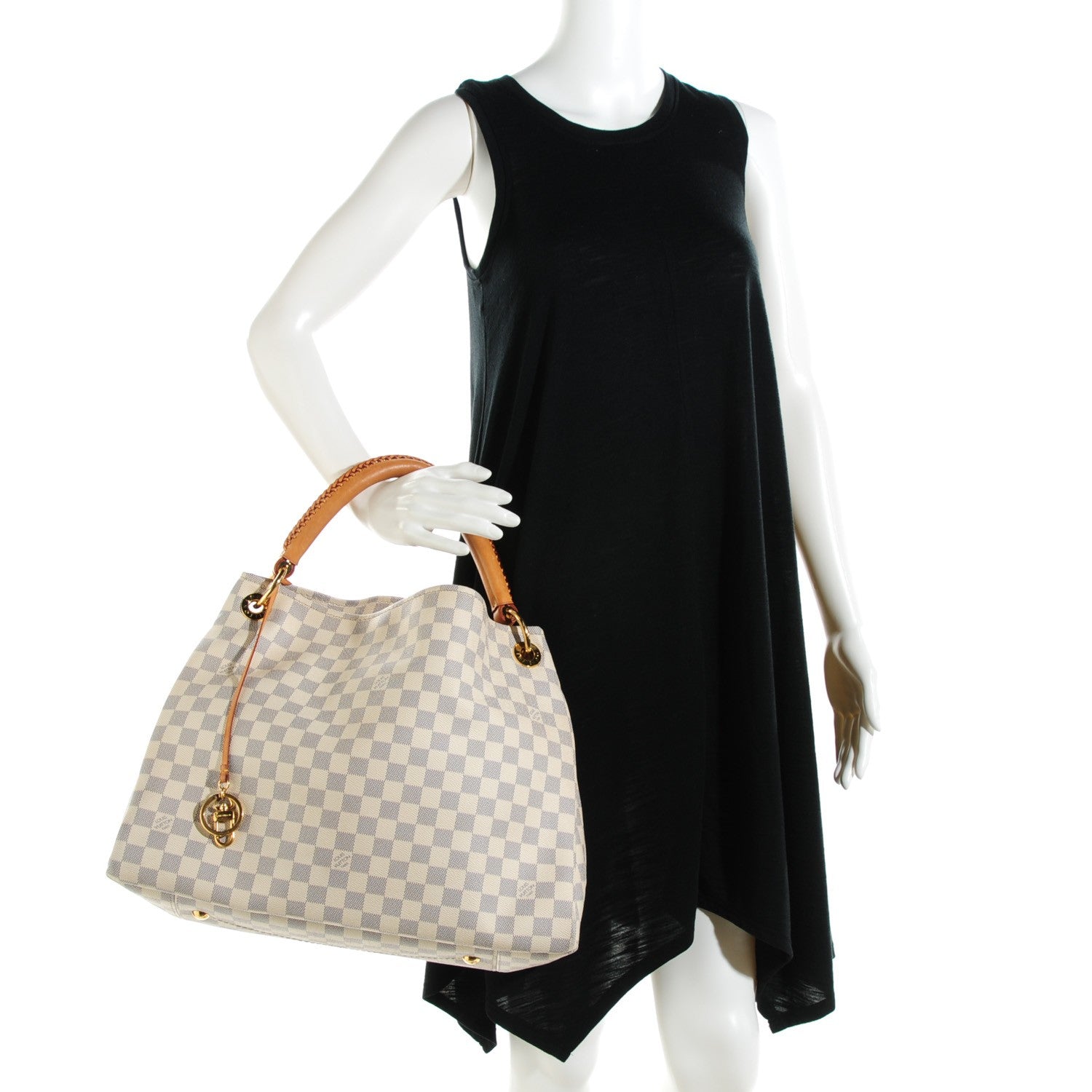 Louis Vuitton Damier Azur Artsy MM 2 of 9